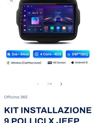 carplay Android Jeep renegade 