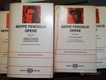 Fenoglio, Opere, a cura di M Corti, 1978 (5 voll.)