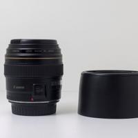 Canon EF 85mm f/1.8 USM con paraluce originale