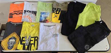 Stock lotto abbigliamento ragazzo 14 anni 10 pezzi