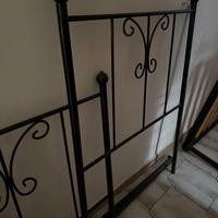 N. 2 lettini singoli ferro battutto