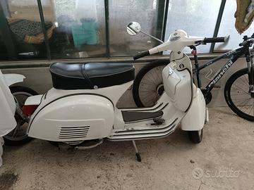 vespa TS 125 targa oro
