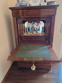 Secretaire '800 in mogano 