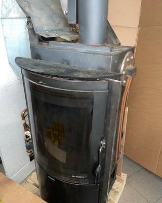 Stufa pellet e legna PALAZZETTI IDRO 45 MULTIFIRE