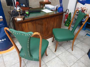 SCRIVANIA PRESIDENZIALE CON SEDIE