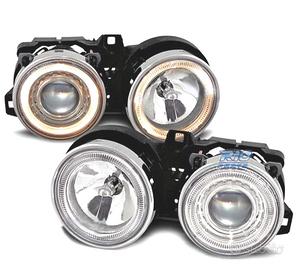 FARI BMW SERIE 3 E30 82-94 ANGEL EYES FONDO CROMAT