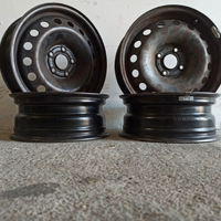 Set 4 Cerchi in Ferro Fiat Grande Punto 15"