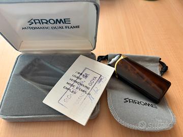 Accendino Sarome automatic dual flame vintage 1993