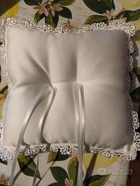 cuscino porta fedi matrimonio 