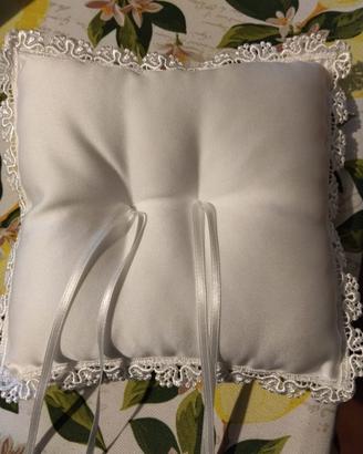cuscino porta fedi matrimonio 