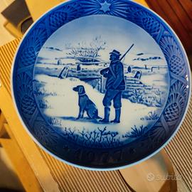 Piatto piattino Natale Royal Copenhagen 1977