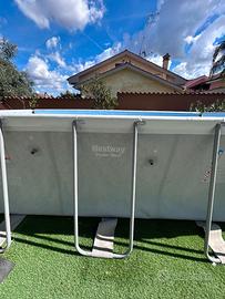 PISCINA BESTWAY FUORITERRA 412X201X122H POWERSTEEL