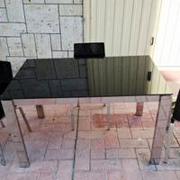 TAVOLO IN VETRO CALLIGARIS ALLUNGABILE.FUORIGROTTA