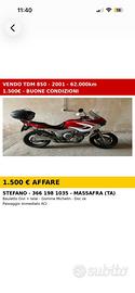 Yamaha TDM 850