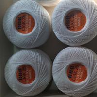  vari gomitoli dicotone per ricamo,filet,uncinetto