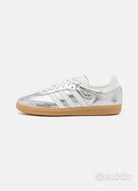 Adidas Samba Silver Metallic