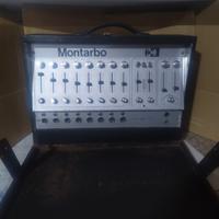 Mixer amplificato montarbo 738 echo a tampone