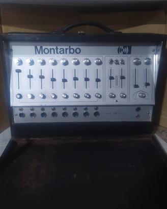 Mixer amplificato montarbo 738 echo a tampone
