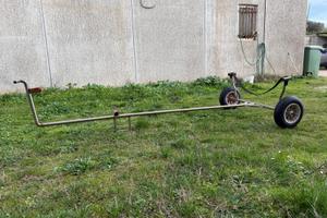 Carrello alaggio spiaggia canoa