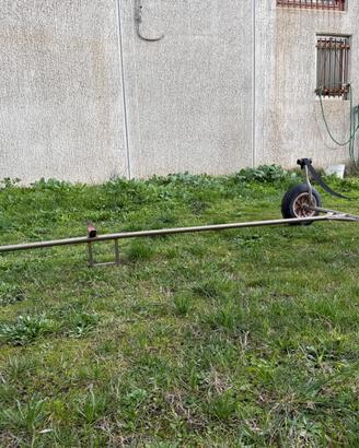 Carrello alaggio spiaggia canoa