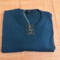 Fay pullover cotone girocollo tg 52