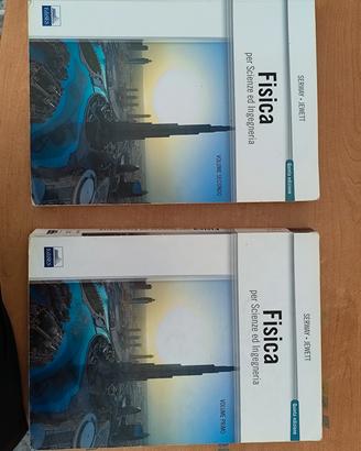 Libri Serway Fisica 1 e 2