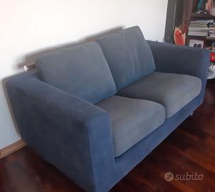 DIVANO LETTO NATUZZI MANHATTAN  TESSUTO 2 POSTI