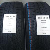 2 GOMME 225 40 18 BARUM A1832
