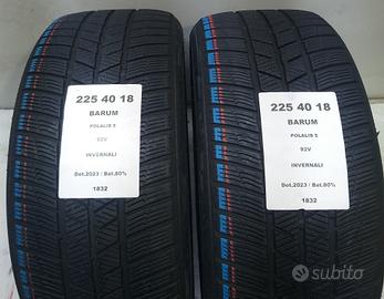 2 GOMME 225 40 18 BARUM A1832