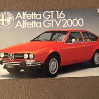 Brochure Alfa Romeo Alfetta Gtv 1.6 - 2.0