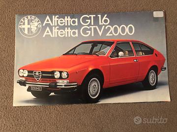 Brochure Alfa Romeo Alfetta Gtv 1.6 - 2.0