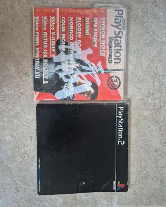 Lotto 2 Demo Disc PS1 e PS2 Official PSM N.36 Sony