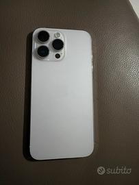 Iphone 14 pro max 128gb argento con scatola