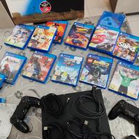 Ps4 (1 TB) con scatola accessori e 13 giochi