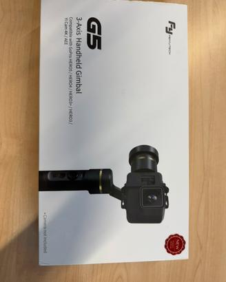 Stabilizzatore per videocamera sport action