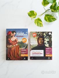 Libri “La mia nuova letteratura” + Divina Commedia