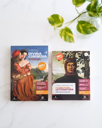 Libri “La mia nuova letteratura” + Divina Commedia