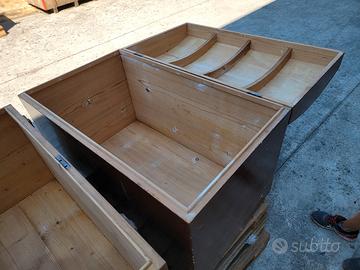 Baule in legno vintage