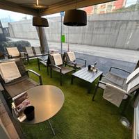 Set tavoli, sedie, poltroncine da esterno