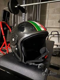 Casco jet moto in tricomposito