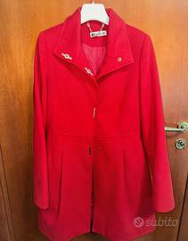 giacca/ cappotto rosso federica erre taglia M