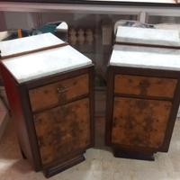 coppia di comodini in stile Art Déco anni '30