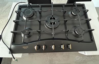 Piano cottura 5 fuochi Hopoint Ariston