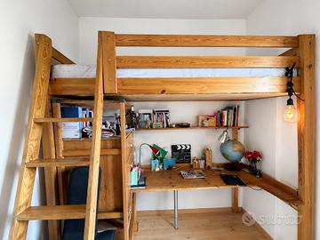 Letto soppalco ikea singolo