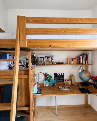 Letto soppalco ikea singolo