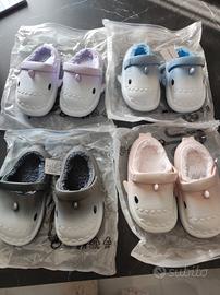 ciabatte bambini stock 