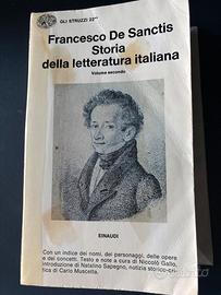 Storia della letteratura italiana vol 2 De Sanctis