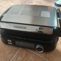 Griglia elettrica Kasanova con display digitale