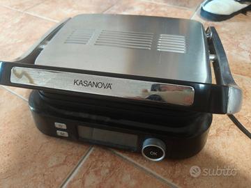 Griglia elettrica Kasanova con display digitale