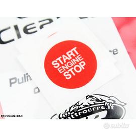 Adesivo per pulsante START Giulia o Stelvio